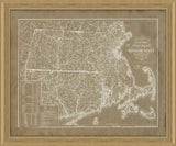 Map of Mass in Khaki reverse