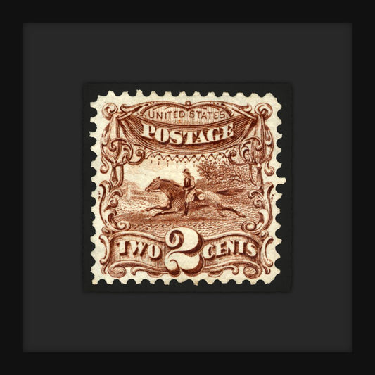 Pony Express, 2 Cent Stamp