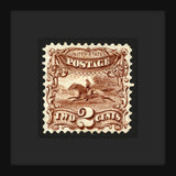 Pony Express, 2 Cent Stamp