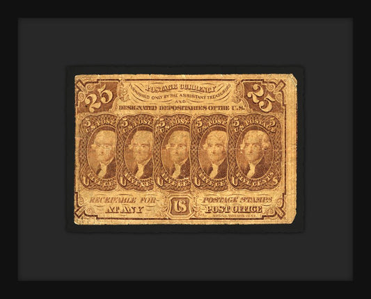 Designated Depositaries of the US, 25 Cent Stamp