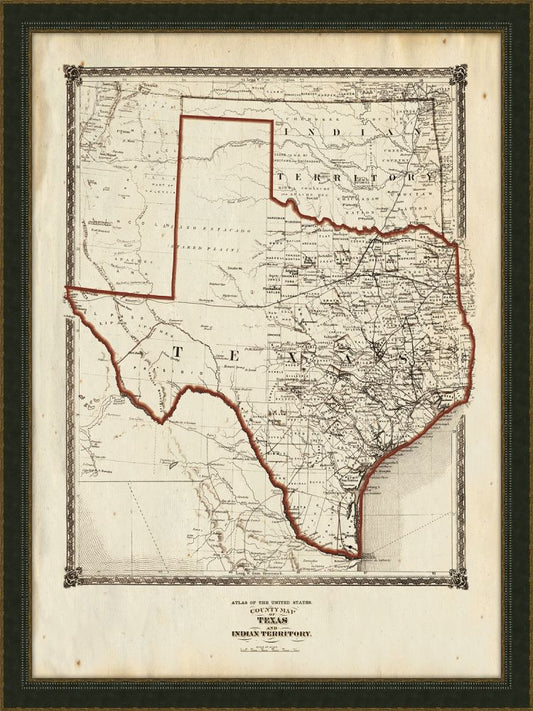 Seat of War Texas 1861