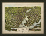 View of Bridgeport Connecticut 1875