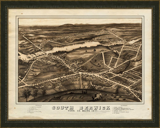 South Berwick, York County Maine, 1877