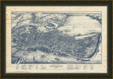Birdseye view of Portland Maine 1876
