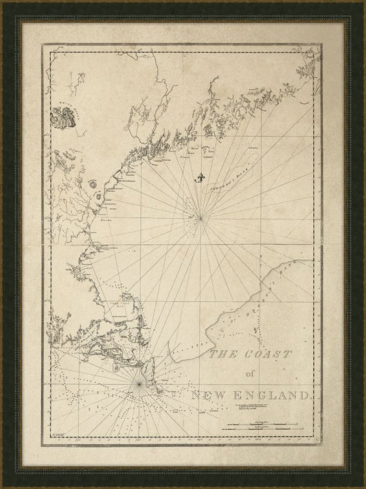 The Coast of New England in 1776