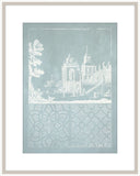Estate Garden Plans VI in Celadon and White
