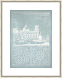 Estate Garden Plans III in Celadon and Champagne