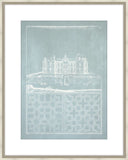 Estate Garden Plans V in Celadon and Champagne