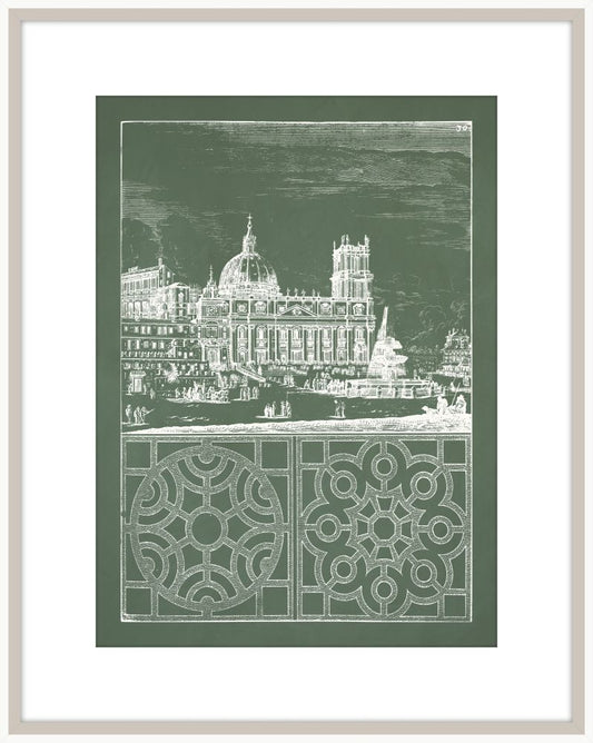 Estate Garden Plans III in Orchard and White