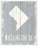Washington DC on Blue Wood