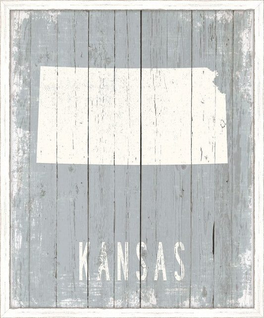 Kansas on Blue Wood