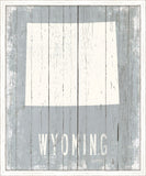 Wyoming on Blue Wood