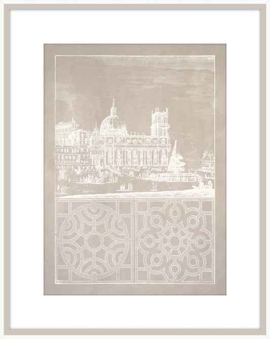 Estate Garden Plans III in Almond and White