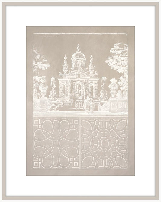 Estate Garden Plans IV in Almond and White