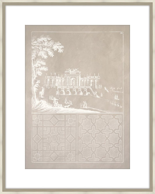 Estate Garden Plans VII in Almond and Champagne