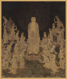 Welcoming Decents of Amida with 25 Bodhisattvas