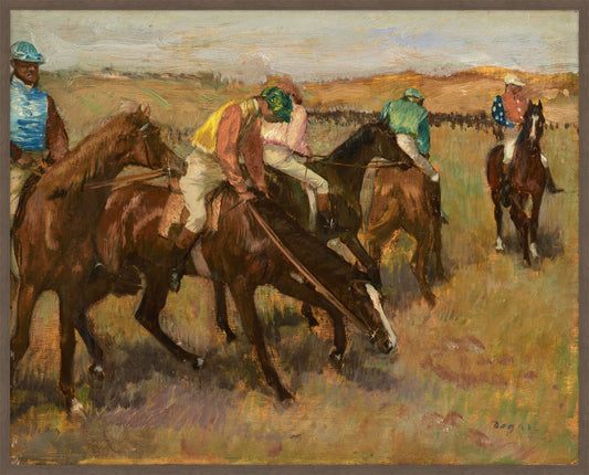 Before the Race, Edgar Degas, 1882