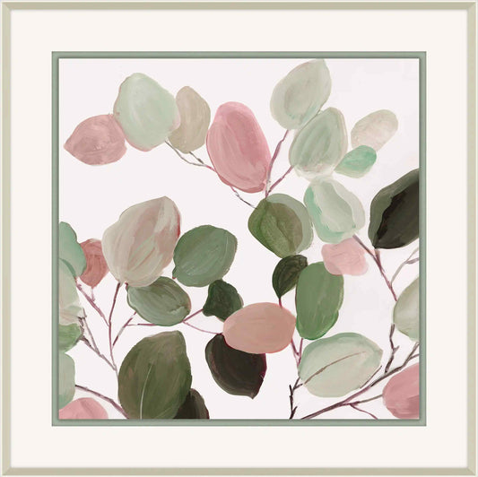 Delicate Pastel Botanical Harmony I