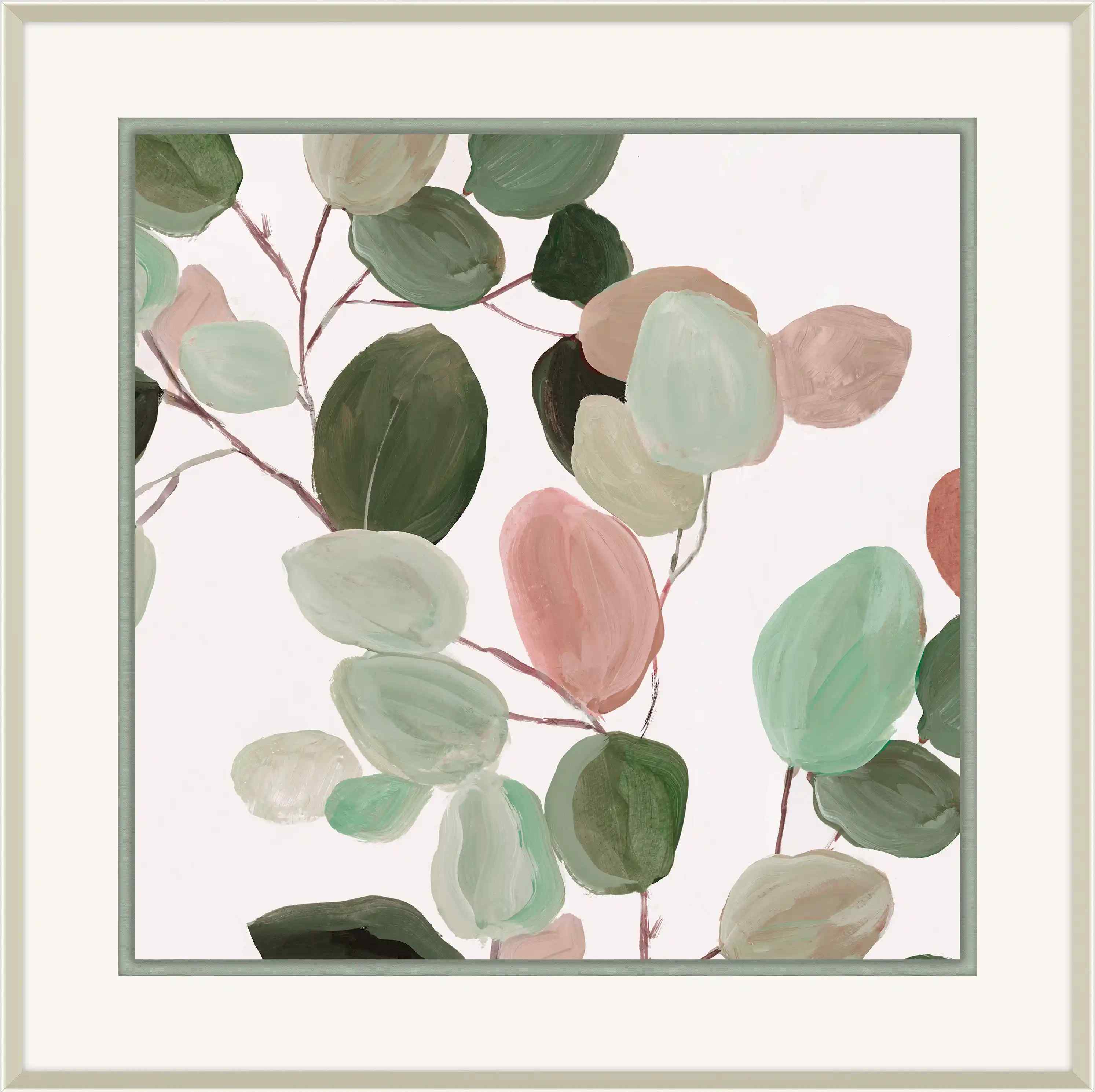Delicate Pastel Botanical Harmony Ii