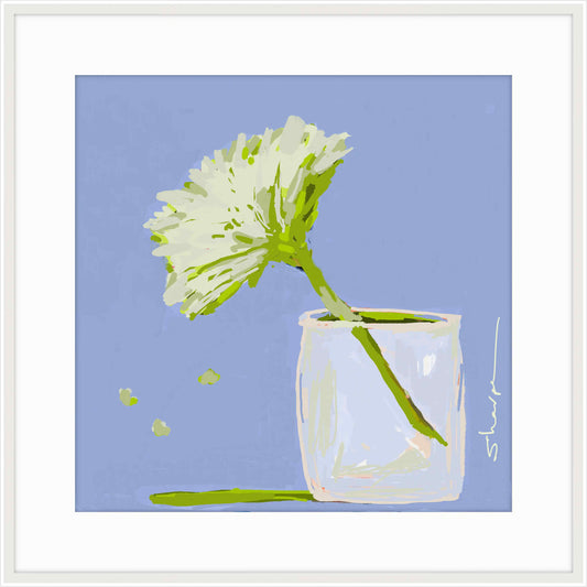Flower In A Jar On Lavender