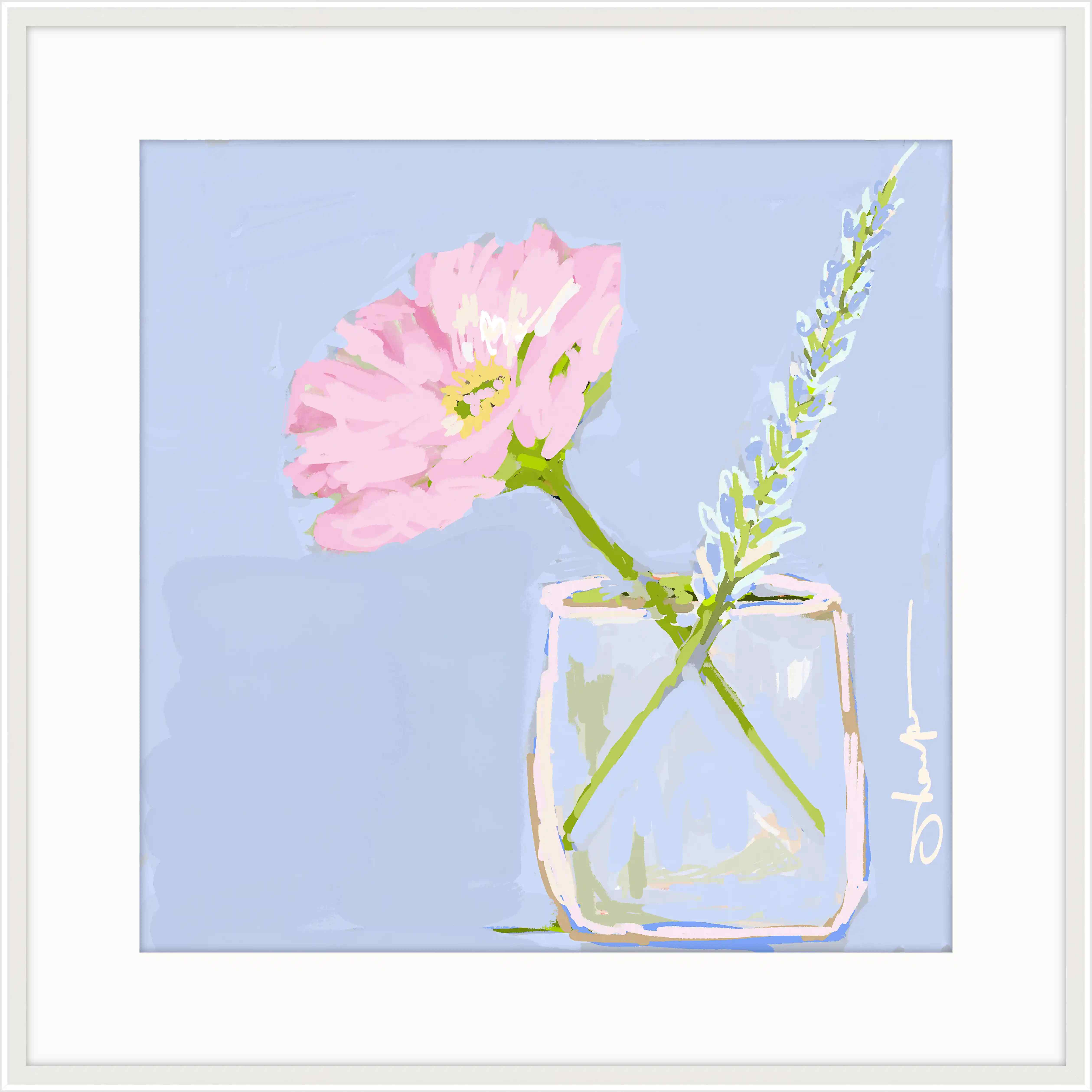 Dahlia In A Jar