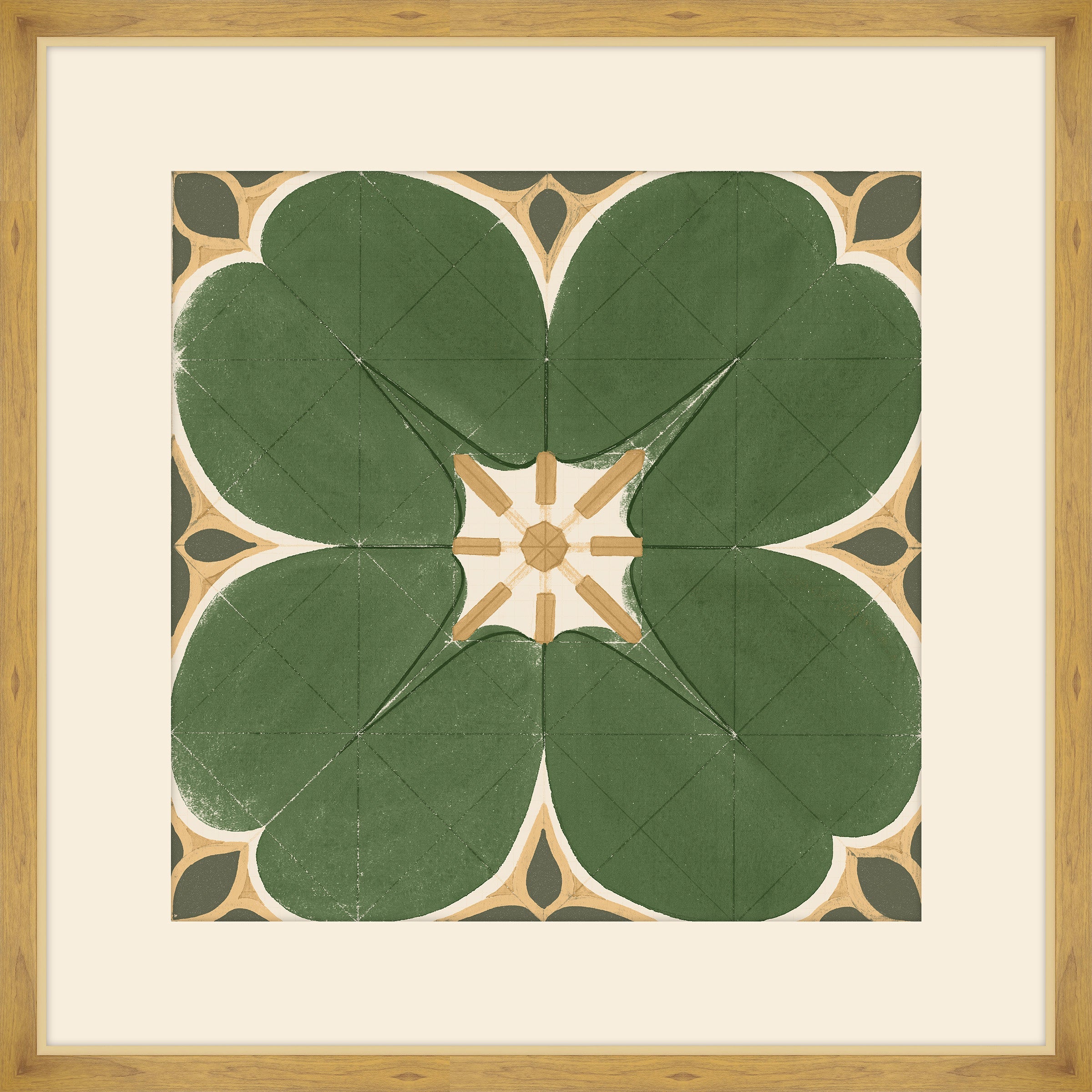 Bloemvorm in Emerald