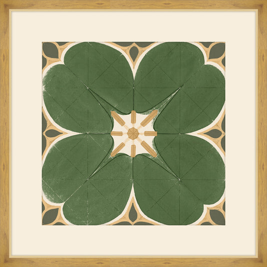 Bloemvorm in Emerald