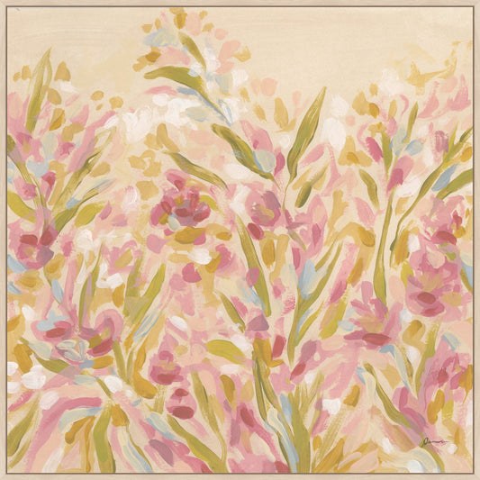 Wildflower Impressions II on Canvas