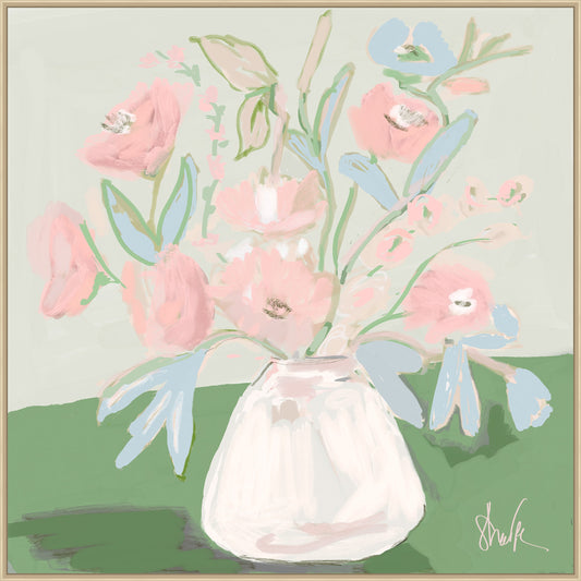 Wild Flora I on Canvas