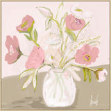 Cottage Bouquet on Canvas Grande