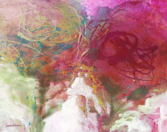 Wild And Pink On The Horizon Boxed Canvas