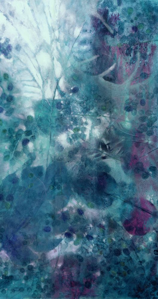 Blue Esmeralda Boxed Canvas