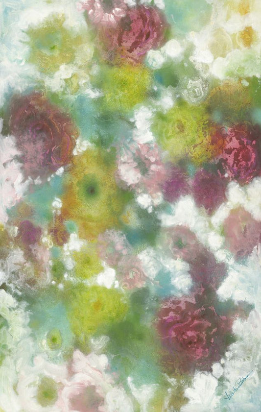 Floral Rhythm Boxed Canvas