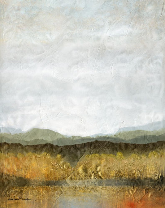 Gold Reflection Boxed Canvas