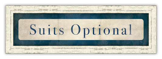 Suits Optional in Blue