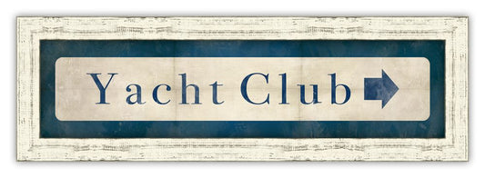 Yacht Club (arrow) in Blue