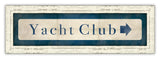 Yacht Club (arrow) in Blue