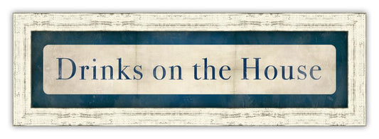 Drinks on the House in Blue