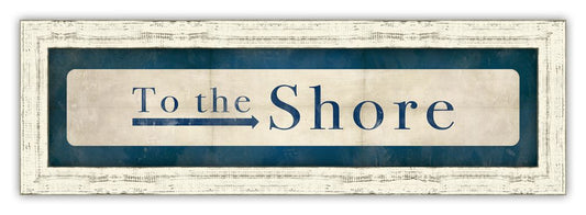 To the Shore (arrow) in Blue