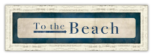 To the Beach (arrow) in Blue