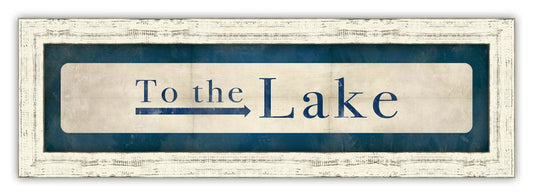 To the Lake (arrow) in Blue