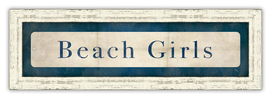 Beach Girls in Blue