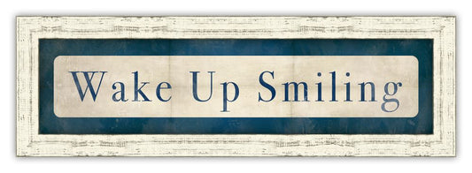 Wake Up Smiling in Blue