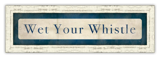 Wet your Whistle in Blue