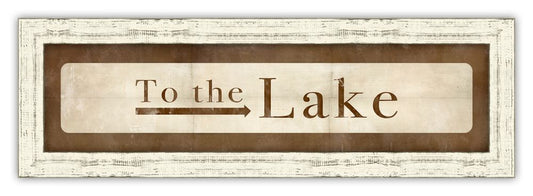 To the Lake (arrow)