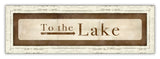To the Lake (arrow)