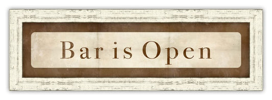 Bar is Open