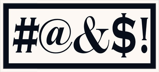 Iconic Reverse Monogram up to 5 characters