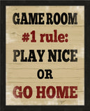 Game Room Rules