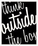 Think Outside The Box (On Black)